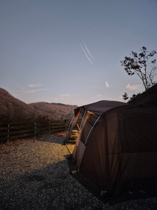 20241123 충주 오토캠핑장 코코캠핑 파쇄석 VIP2 사이트