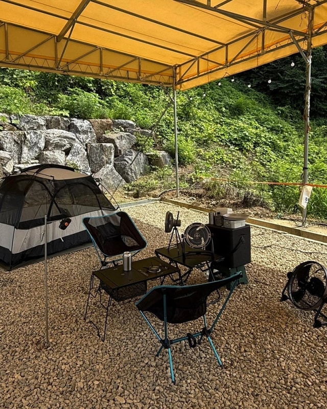 경기도 용인 타프존 캠핑장 에버오토캠핑장 A사이트 후기