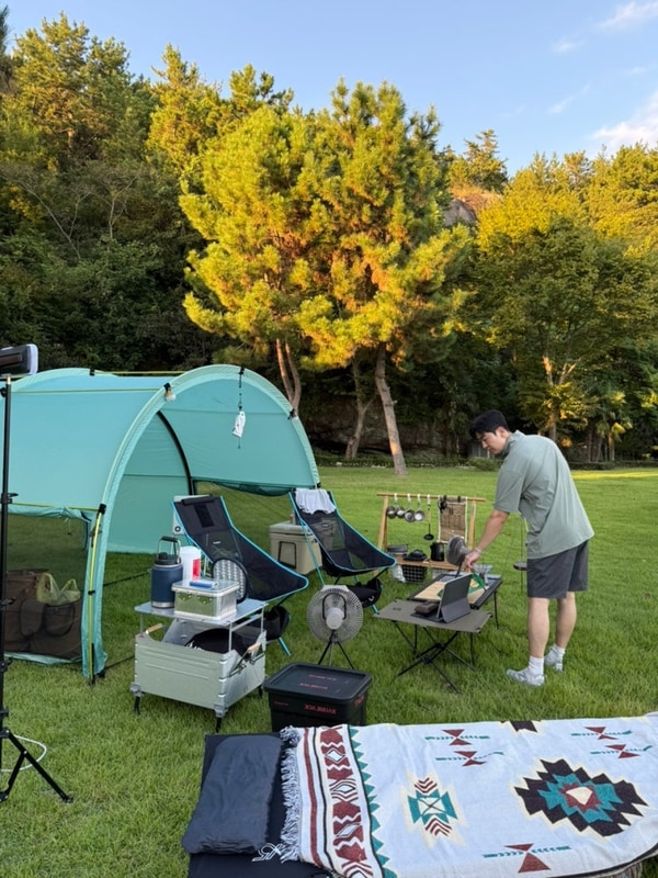 겁 많은 캠퍼 둘(보성지중해야영장/A3/제이크라/제이터널)