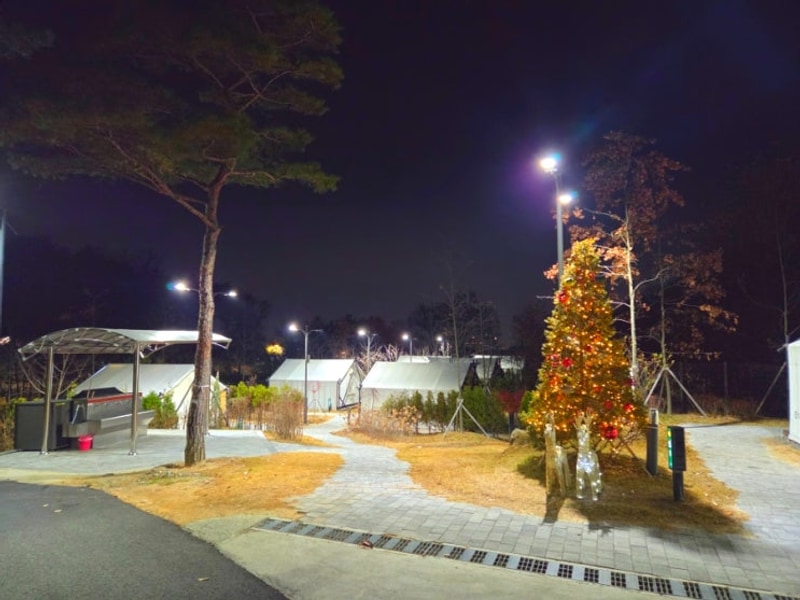 천안 태학산 자연휴양림 오토캠핑장 야영 후기 A 구역 데크정보