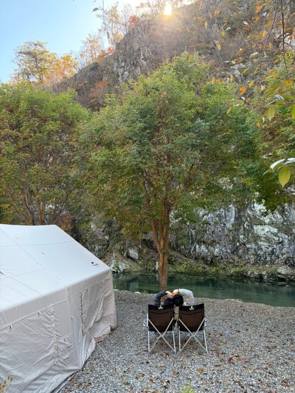 횡성초보캠핑장 C7사이트 후기(feat.횡성한우축제)