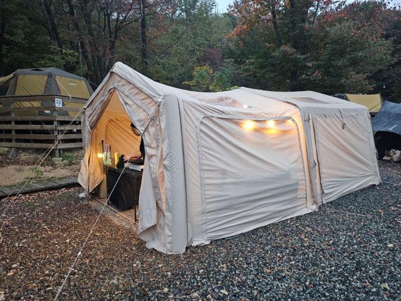 우중캠핑 도전기｜김해 가야 달빛야영장 세 번째 캠핑 후기 EP.3