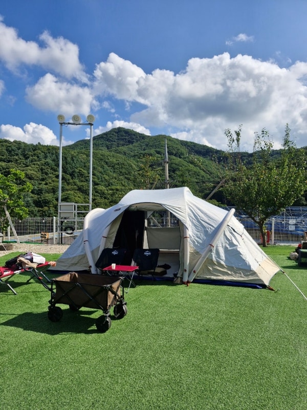 서울 근교, 물놀이와 쉴 공간 모두 갖춘 양주 힐링캠프 캠핑 후기
