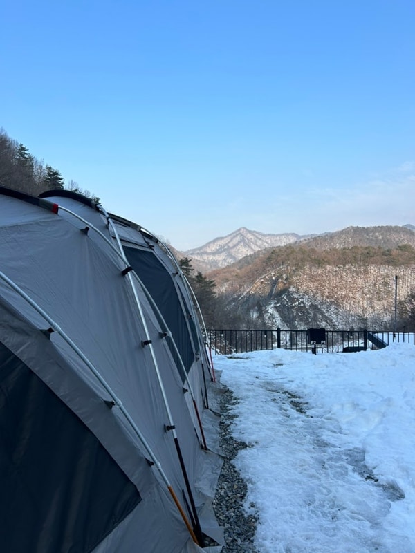 [단양] 도담 캠핑장 프리미엄존 P2 사이트 2박