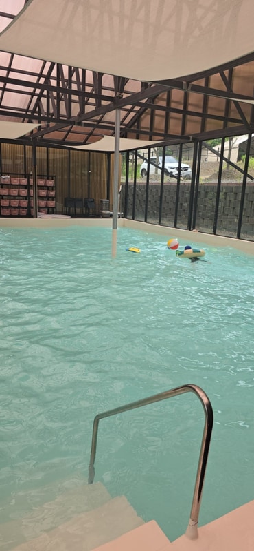 괴산 원더포레스트 내돈내산 7월 캠핑 A13사이트  수영도 하고...