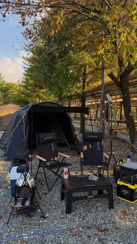 [전북 완주] 대전 근교 캠핑장 추천 운주계곡 솔밭캠핑장