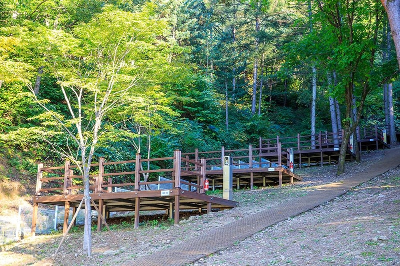 문수산 자연휴양림 야영장 시설 사진 1