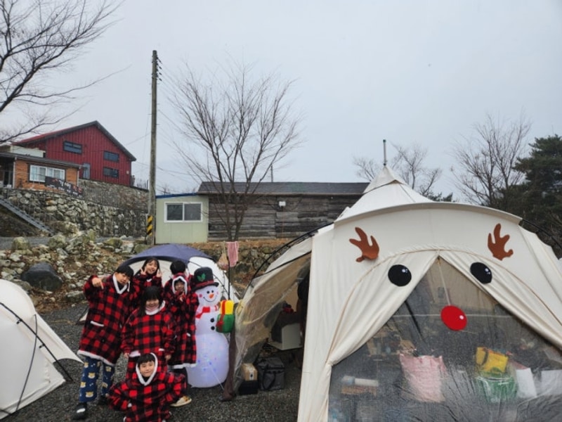 고령 힐링오름캠핑장 C1사이트 캠핑(미리크리스마스캠핑)