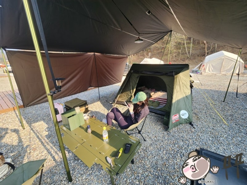 [캠핑장] 경기도 광주 남한산성 캠핑장 은고개 캠핑장...