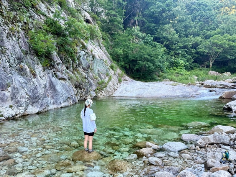 서울 근교 도마치계곡 백패킹, 포천 도마치자연그대로캠핑장