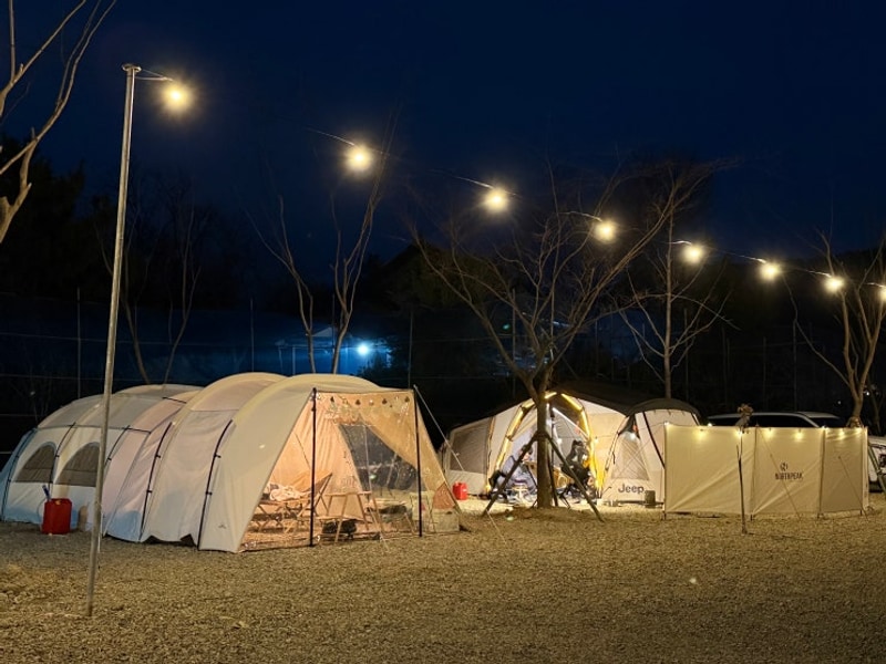 경주 키즈캠핑장 오토캠핑장 경안글로브