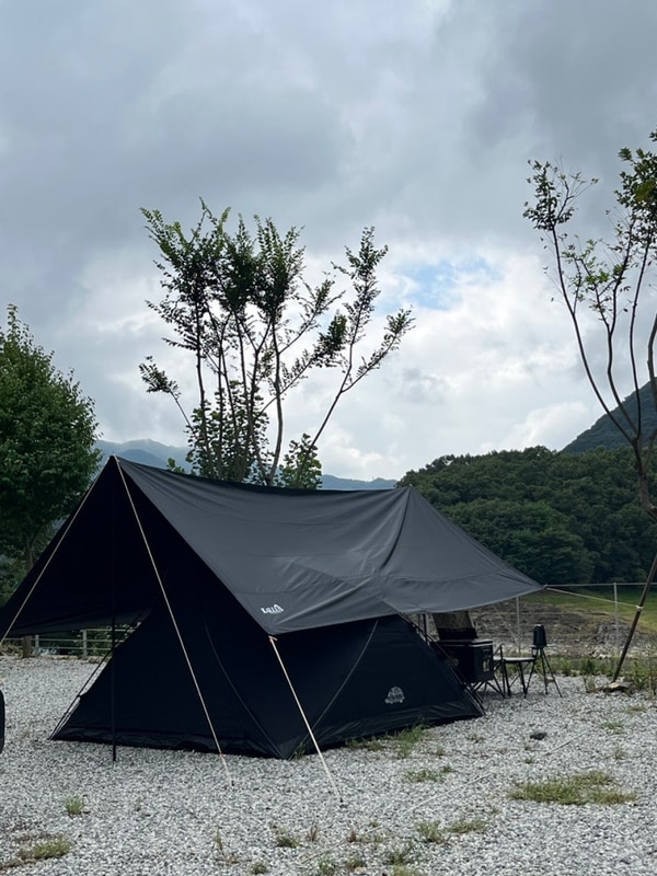 NEW 텐트장비와 함께 충주 카누캠핑장 후기