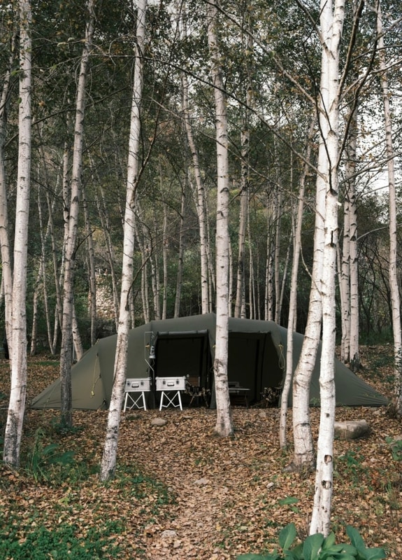 인제 필례 온천이 있는 오아시스 정글 캠핑장