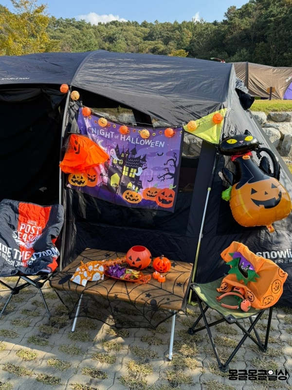 (캠핑일상 #16~#17) 대전근교 충북 보은 국민여가 캠핑장...