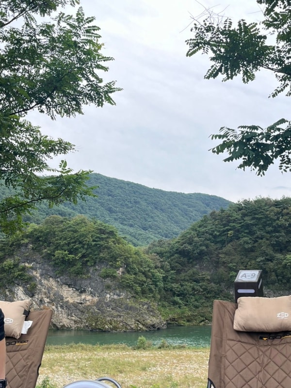 강원도 영월 동강오토캠핑장 1박 / 가을에 친구들이랑 가면...