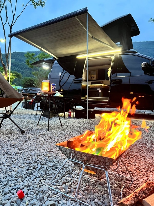 영월 동강오토캠핑장] 스타리아 캠핑카로 떠난 첫 캠핑