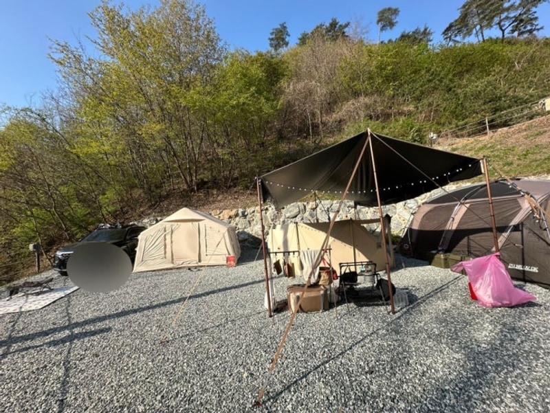 홍천 비발디캠핑파크 미루나무점 (두가족 사이트) 2박 3일...