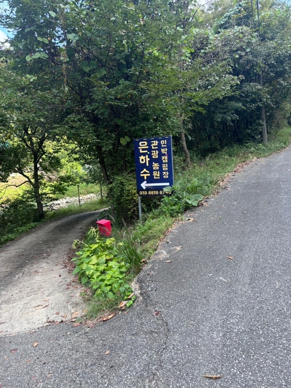 캠핑 | 산 속 깊은곳에 자리한 김천 은하수관광농원 캠핑장