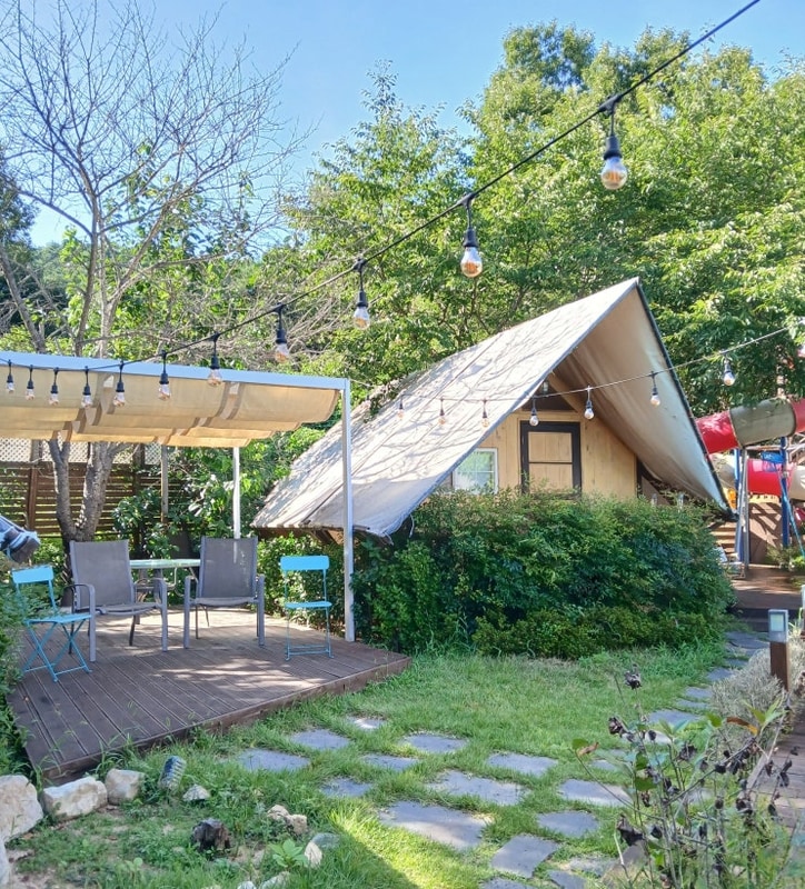 [경주 글램핑 여행] 아델리아 펜션 & 글램핑 2부