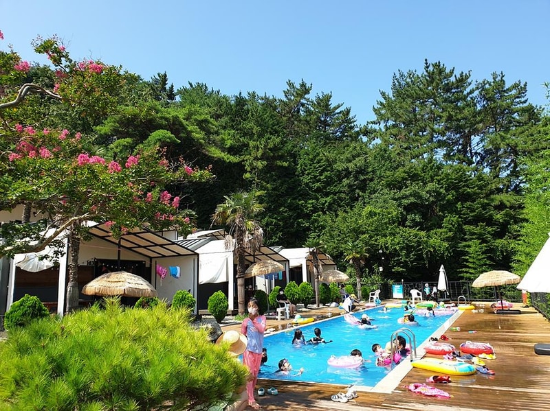 통영 편백숲길관광농원 캠핑장 시설 사진 15