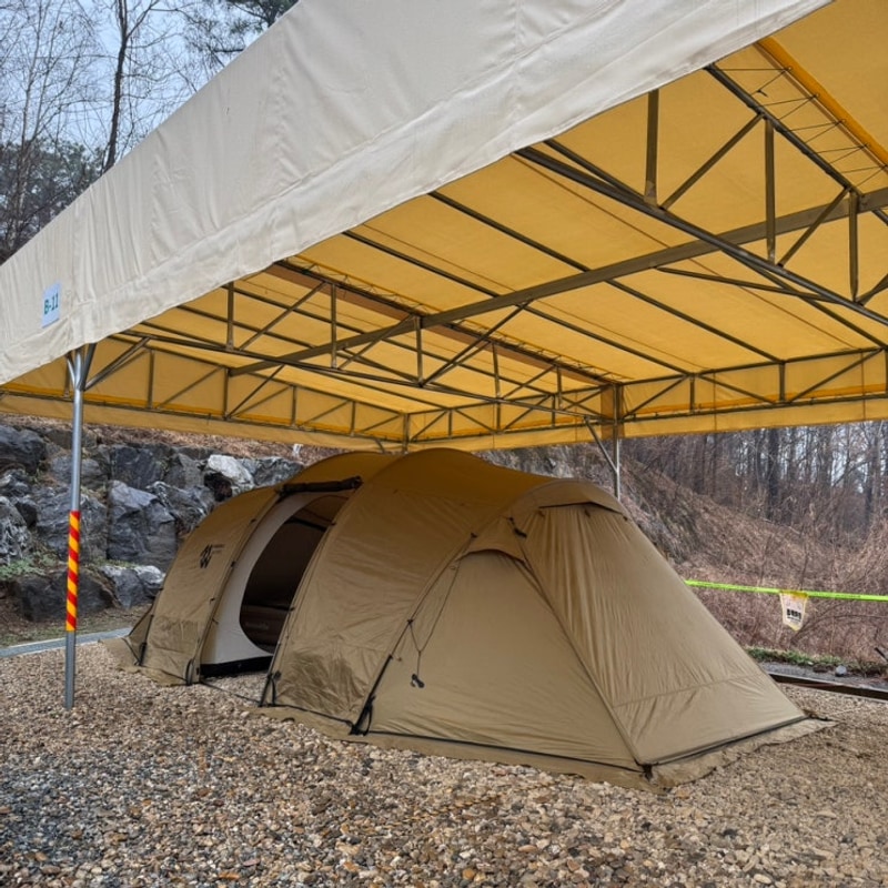 [용인 캠핑장] 서울 근처 캠핑장 ‘에버오토캠핑장’ - B존...