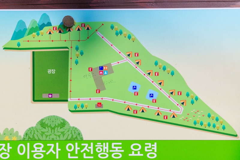 까치고개 배치도 1