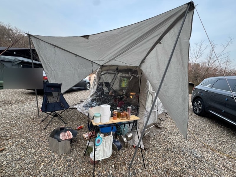 경기/파주) 옥돌 캠핑장.