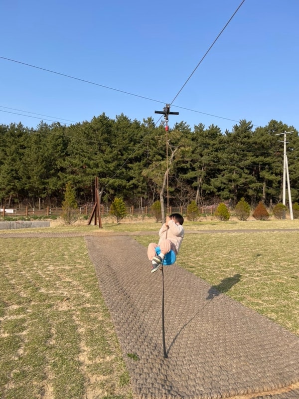 처음으로 아이랑 캠핑, 태안 신두리오렌지캠핑장
