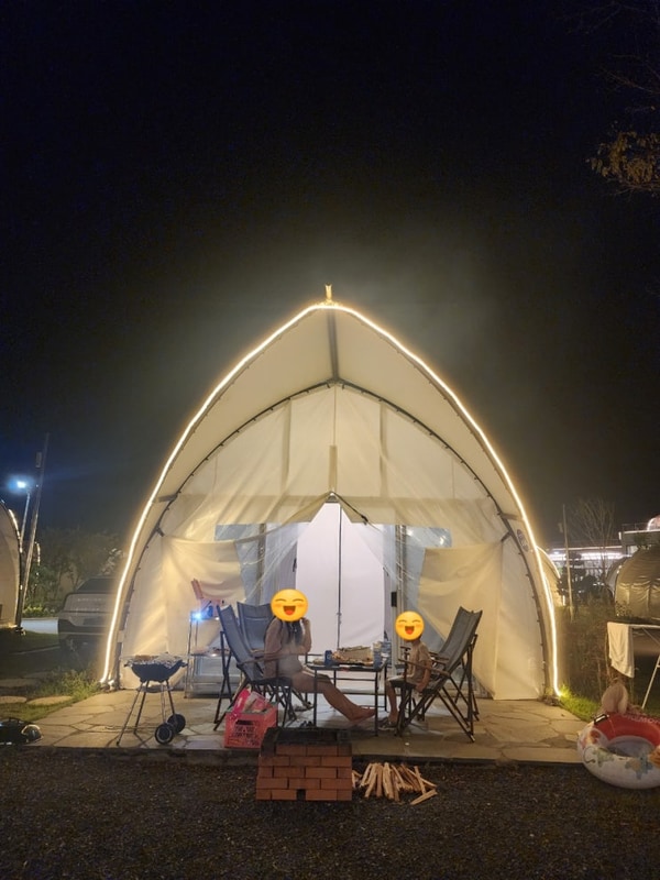 사천 하크베리빌 글램핑 리조트 내돈내산 후기