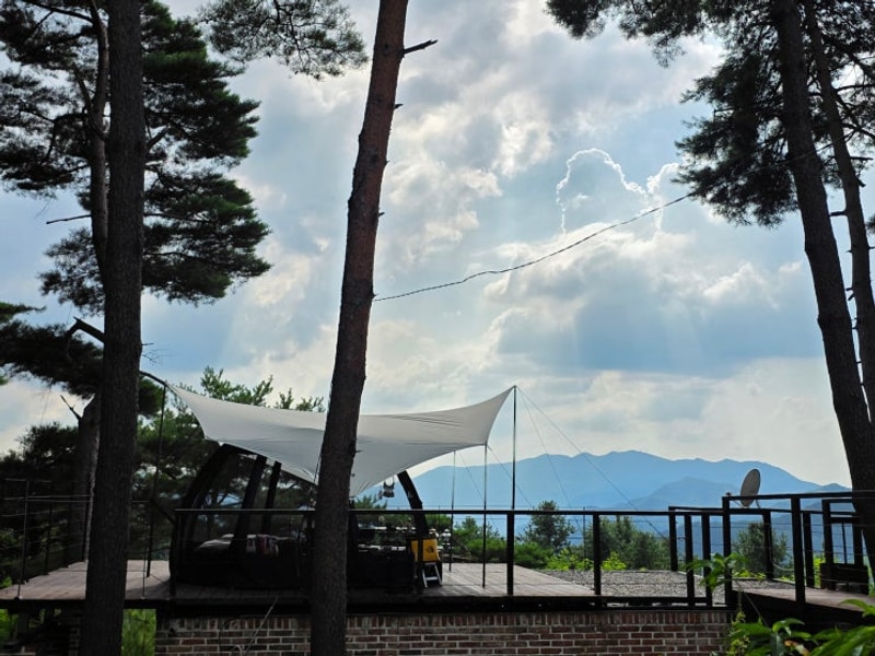 #151.영월 구름품은캠핑장 명당10번 솔로캠핑(25.8.25~27)