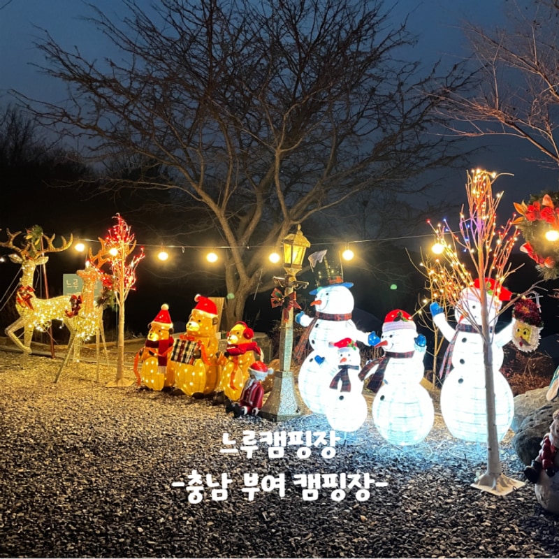 ʚϊɞ 충남 부여 캠핑장 • 느루캠핑