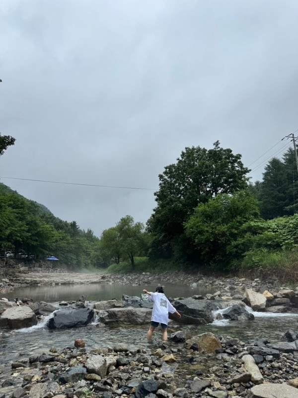 포천 하얀숲캠핑장, 그늘 많은... 하기 좋은 하얀숲 오토&글램핑