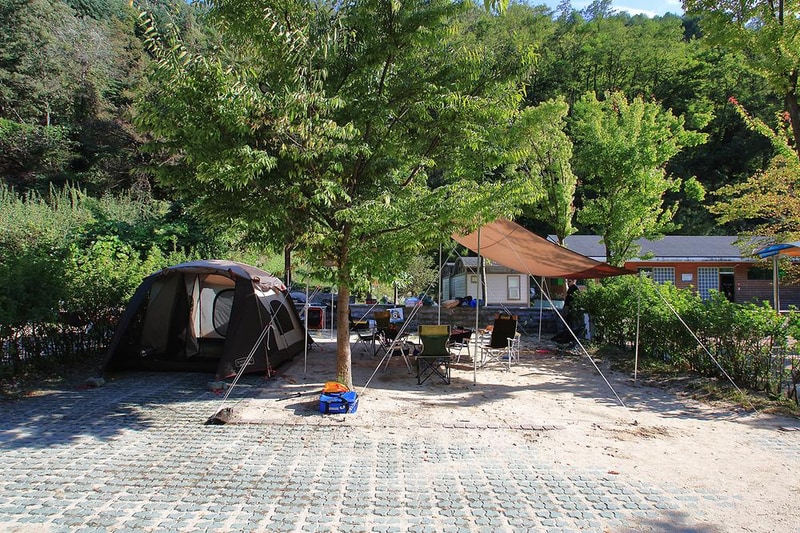 백야자연휴양림 오토캠핑장 시설 사진 2