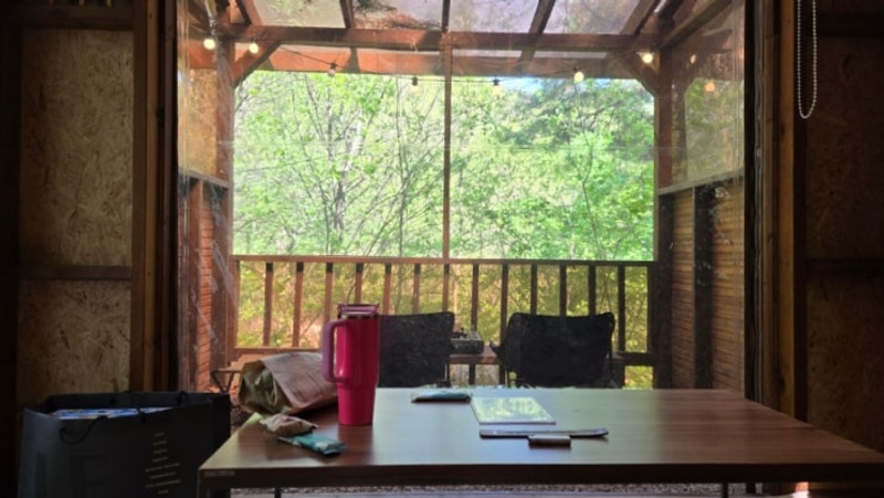 조용하고 분위기 좋은 캠핑, 글램핑장 "김포 여울지 숲속 캠핑장 "