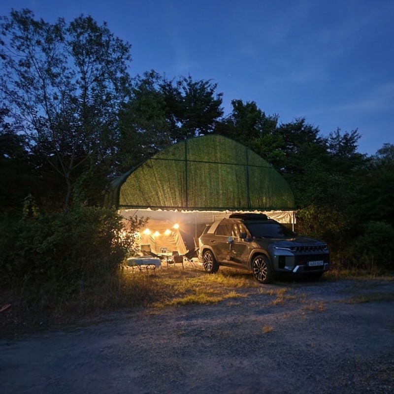 No.72 연천 평화강변수목캠핑장 (2025.7.12~13)