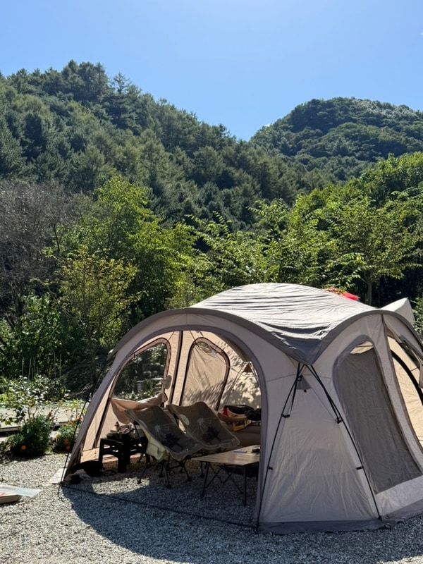 춘천 사가록캠핑장 23사이트 후기