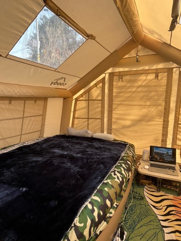 [홍천/캠핑] 개별화장실 - 홍천 반딧불 캠핑장 후기 with 쿠디...