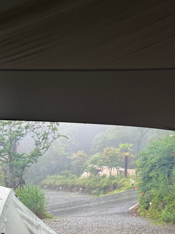 전남 순천 상사호오토캠핑장 H-2 : 우중캠핑 좋다