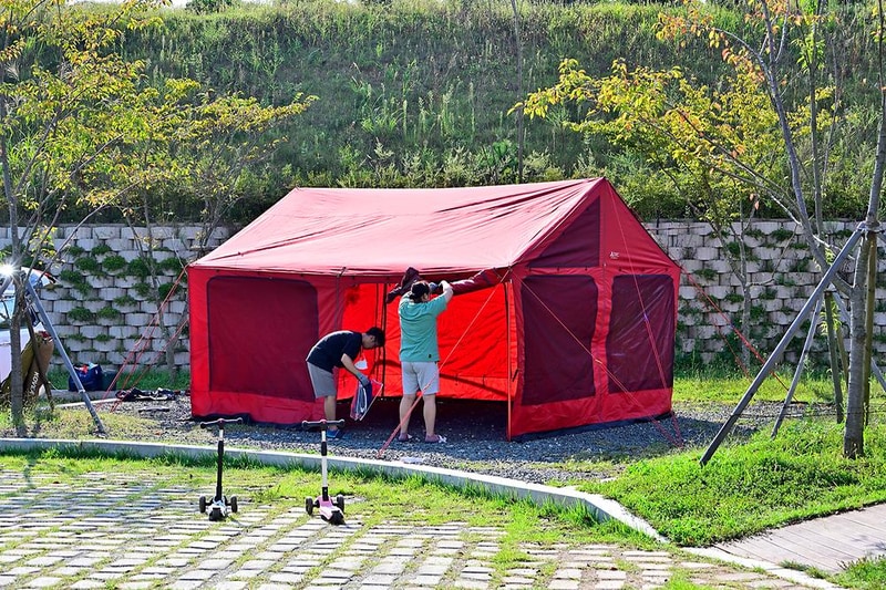 보성강 용정권역 어울마당 야영장 시설 사진 8