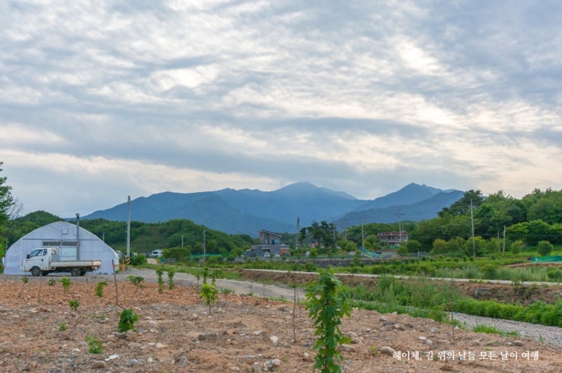 양양 한스오토캠핑장, 설악산이 보이는 가족캠핑 연인캠핑 최적지