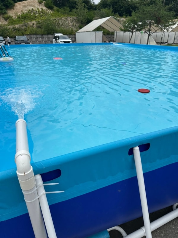 경기도 타프존 캠핑장 여주 강천캠핑장(수영장 오픈!)