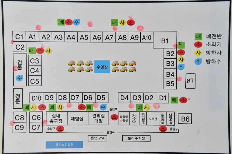 도토리캠프 배치도 1