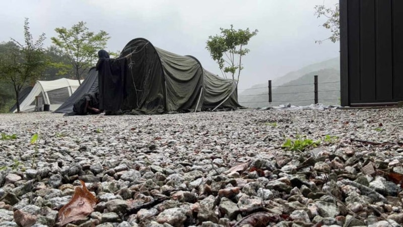 [초보캠핑 10월] 우니메이카 철원점 | 우중캠핑, D4, 깨끗한...