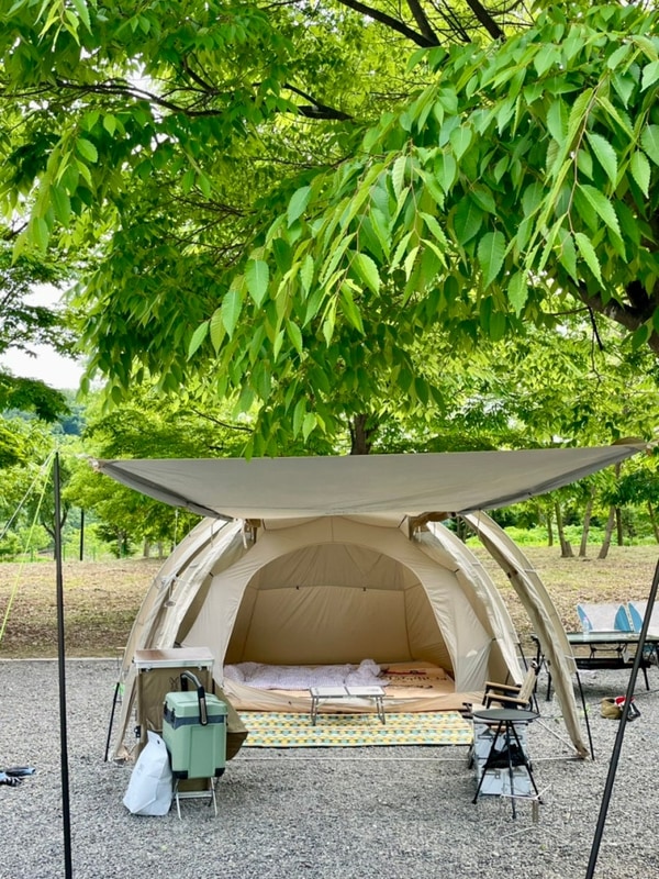 열번째 캠핑, 연천재인폭포오토캠핑장