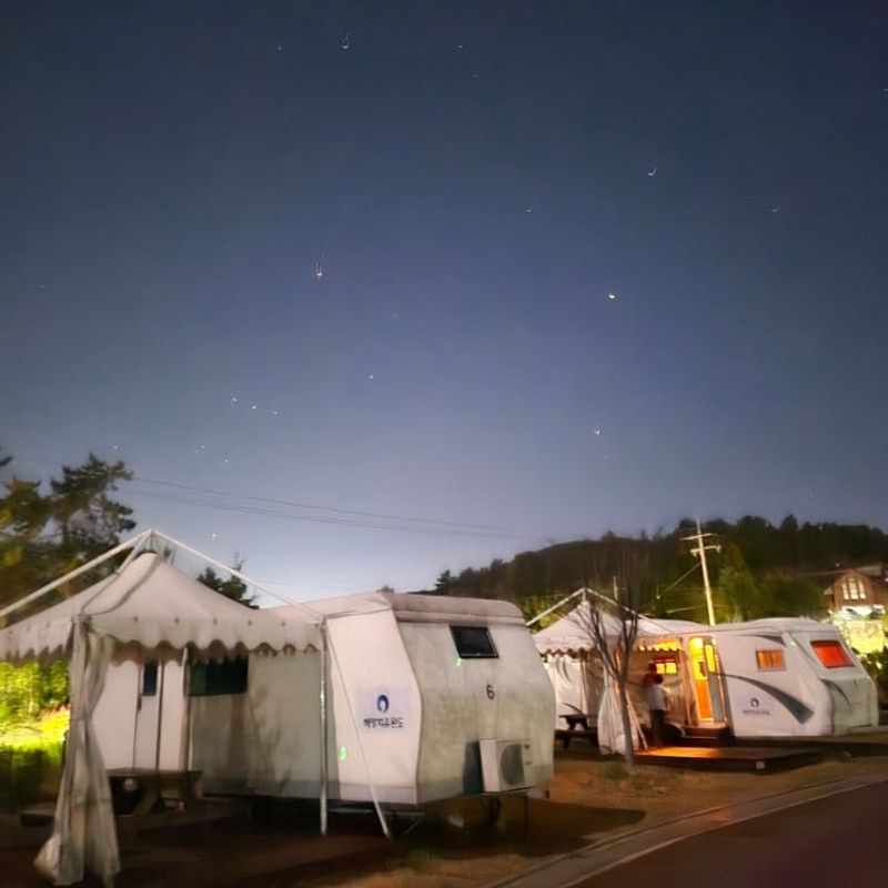 [완도힐링여행] 완도 명사십리 오토캠핑장(카라반) / 청산도...