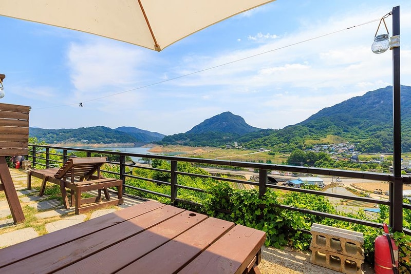 합천호 문워크 카라반 캠핑 시설 사진 13