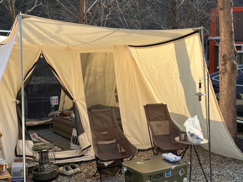 다섯 번째 캠핑 - 금산자연오토캠핑장