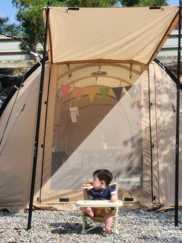 ️용인 소풍 캠핑장 2박 3일 | 7개월 아기와 함께 한 첫 오토캠핑