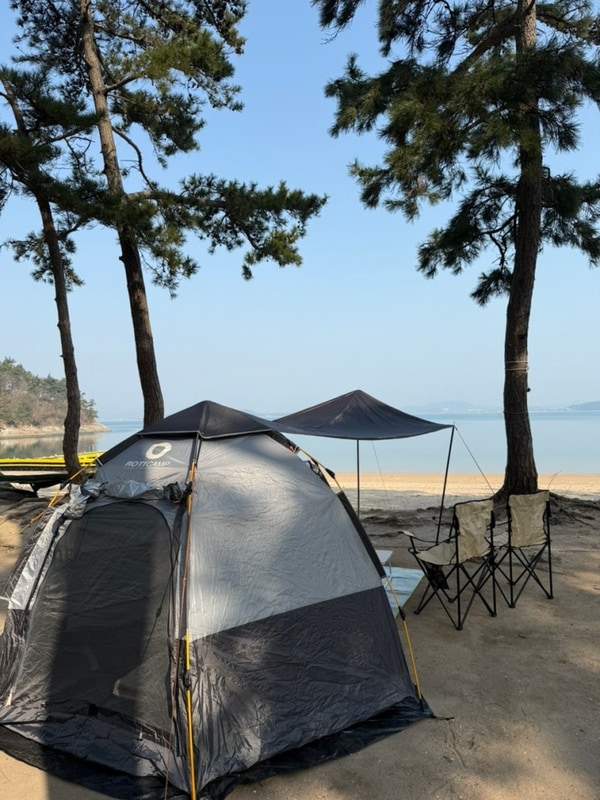 무안 홀통유원지 전남 무료 캠핑장 홀통해수욕장 노지캠핑 차박