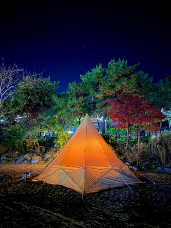 11월 말 고성 상족암 오토캠핑장 2박 3일